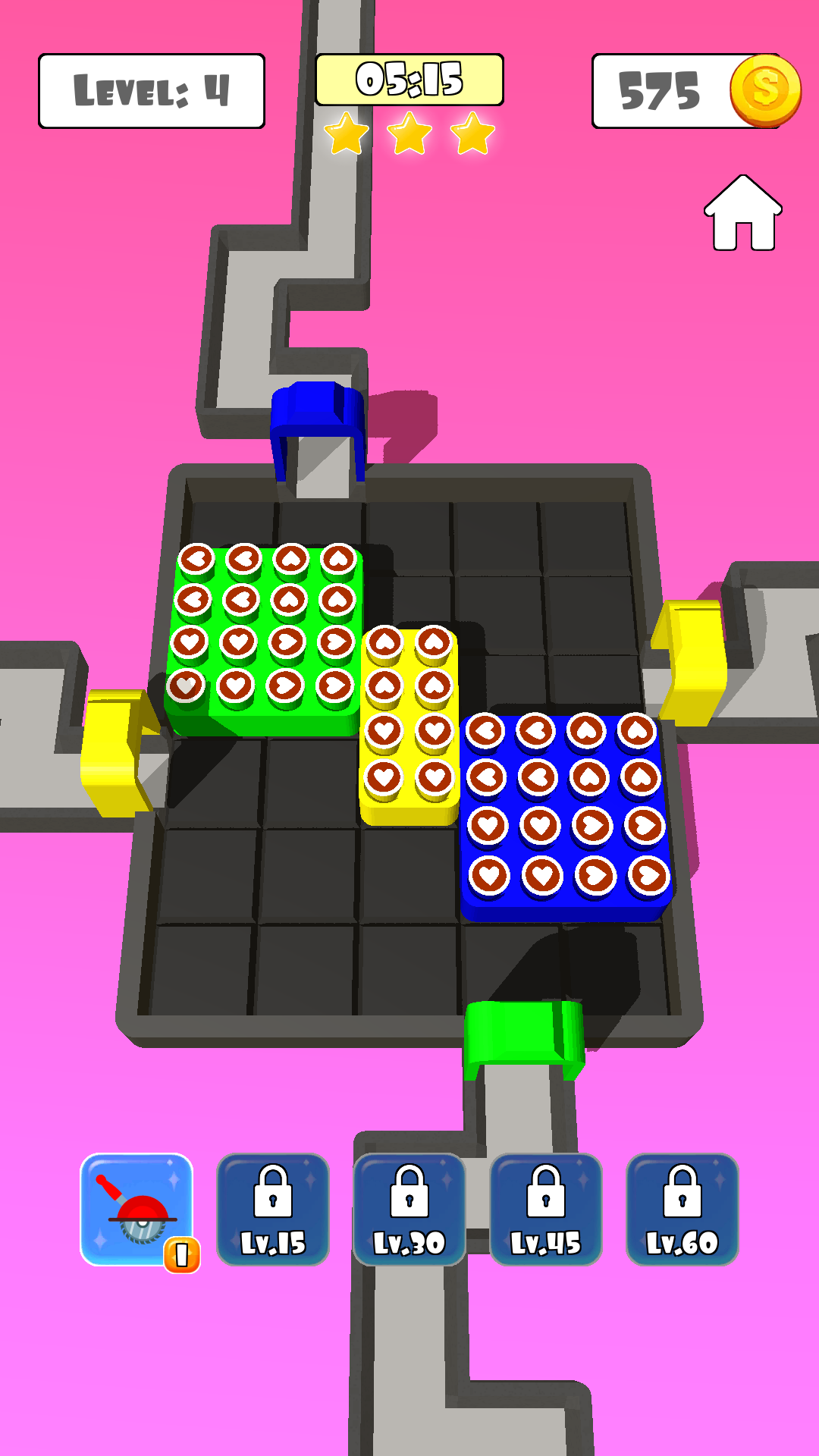 Coffee Crush Puzzle gameplay screenshot